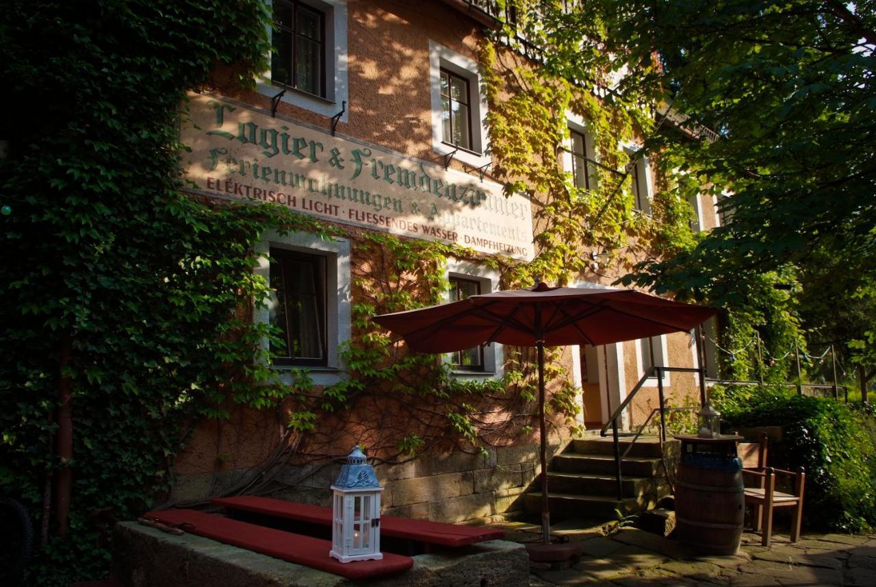 Das Forsthaus Hotelapartments Bad Schandau Buitenkant foto