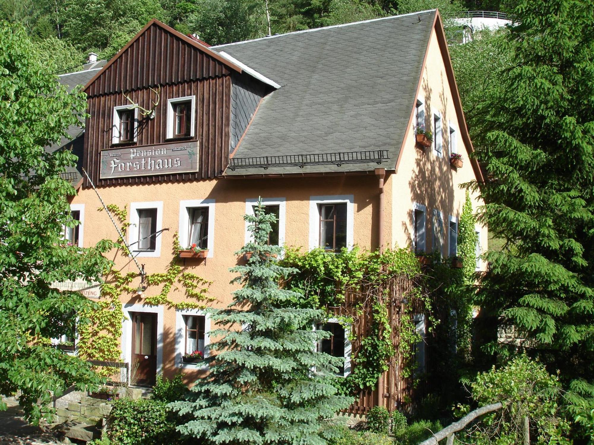 Das Forsthaus Hotelapartments Bad Schandau Buitenkant foto