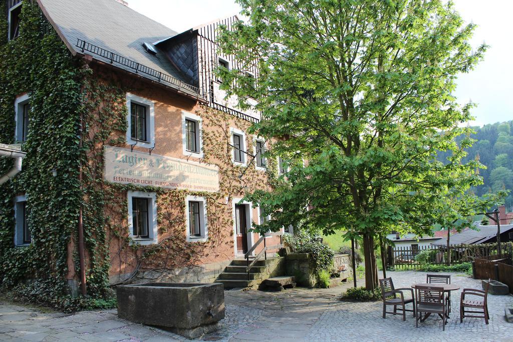 Das Forsthaus Hotelapartments Bad Schandau Buitenkant foto